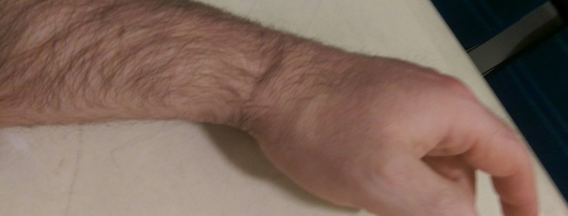 Arm Porn on the Gatwick Express