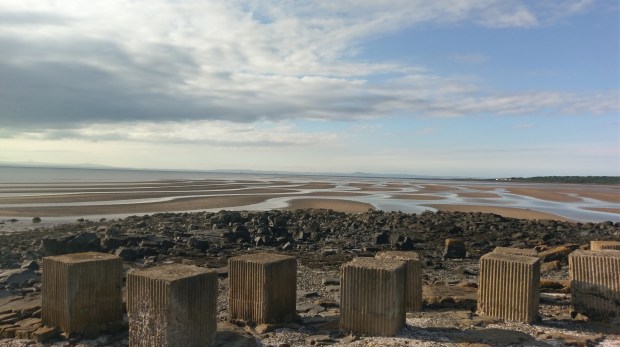 Tank Traps At Low Tide