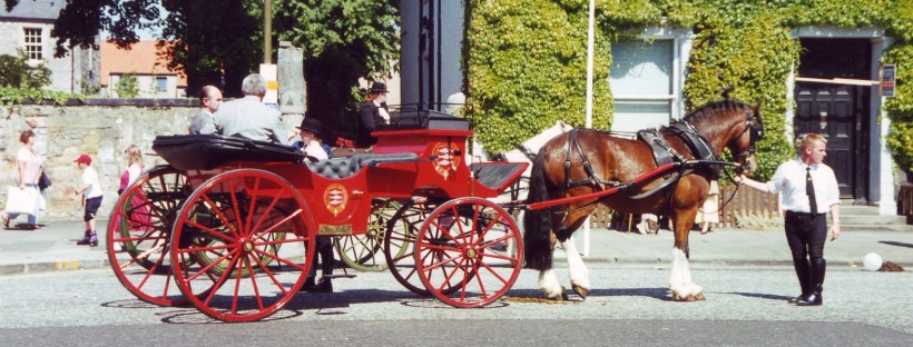 Horse-drawn