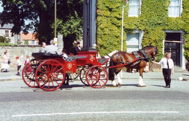 Horse-drawn