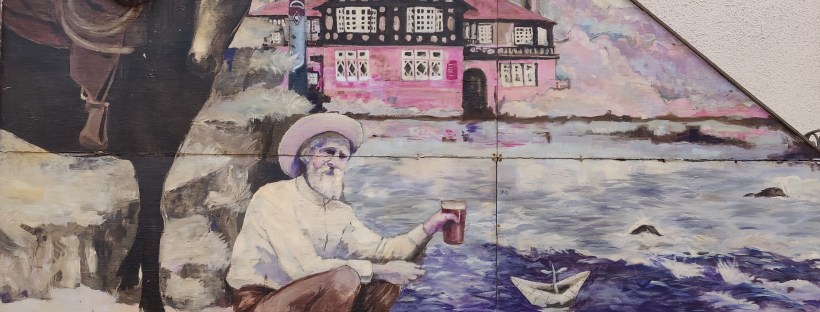 John Muir Mural in Prestonpans